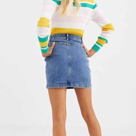 NWT Denim Jean Skirt - Picture 3 of 5